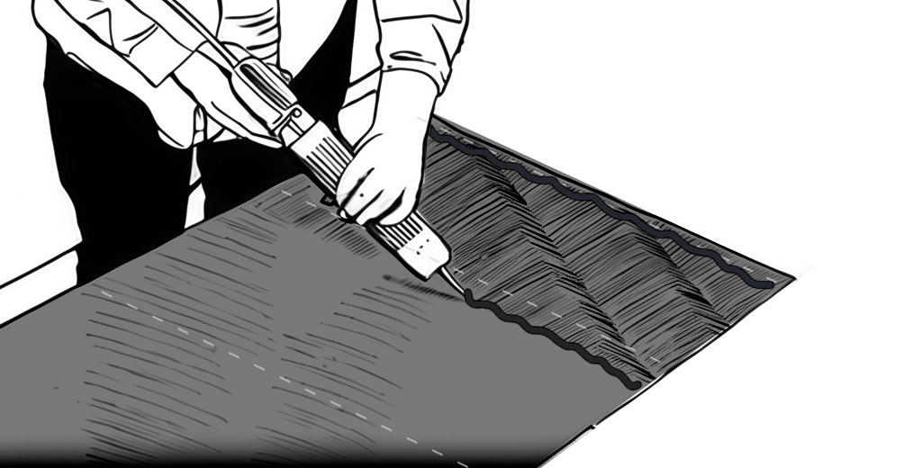 차세대 템바보드, 사운드 템바를 만나보세요 9 사운드 템바 - 접착제 도포